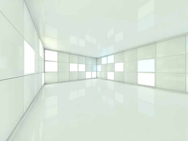 Abstract modern architecture background. 3D rendering — Stock Photo, Image