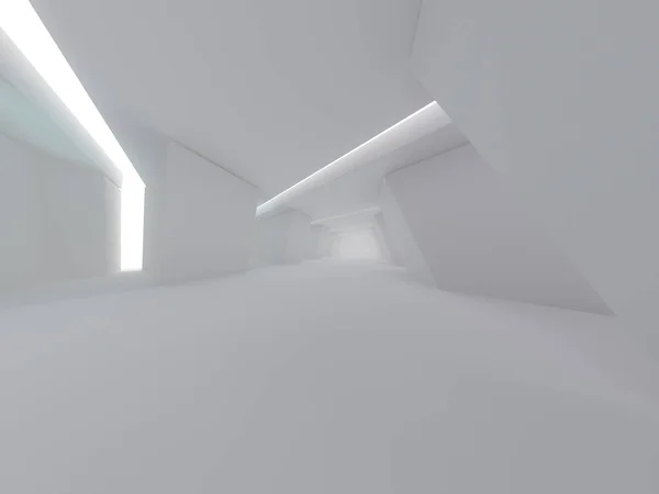 Abstrakt modern arkitektur bakgrund. 3D — Stockfoto