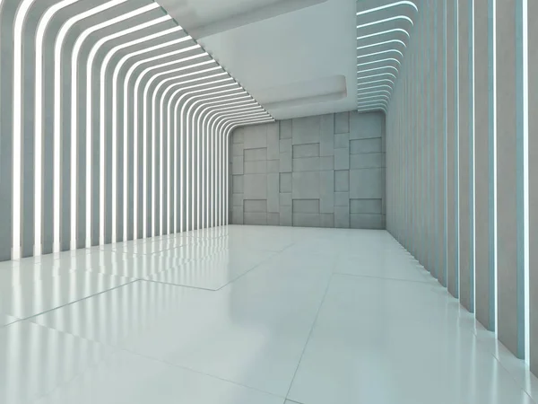 Arquitetura moderna abstrato fundo. 3D — Fotografia de Stock