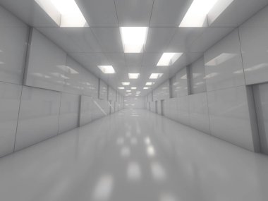 Modern mimari arka plan. 3D