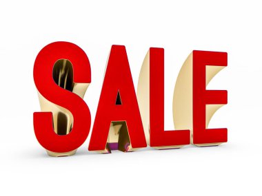 Mevsimlik satış geçmişi. Beyazın satış belgesi. 3d oluşturma