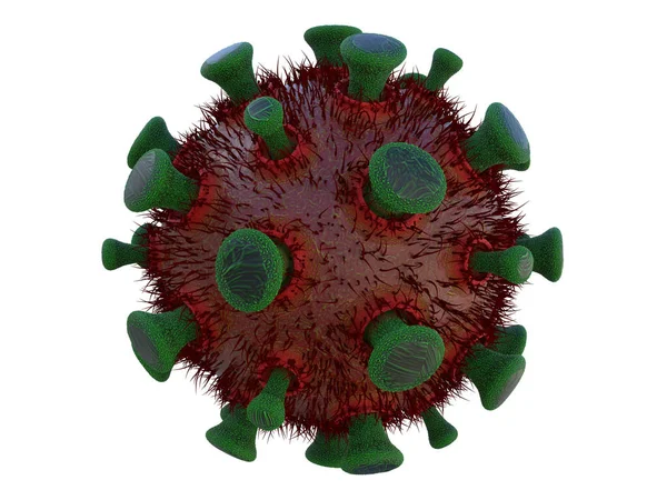 Covid Patogen Oddechowy Koronawirus 2019 Ncov Grypa Koncepcja Ryzyka Pandemii — Zdjęcie stockowe