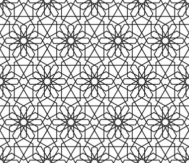 Geleneksel Arapça desen arka plan