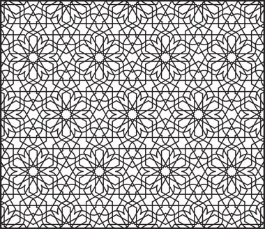 Geleneksel Arapça desen arka plan