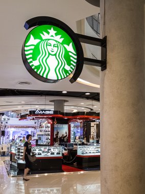  Starbucks işareti mağaza, Tayland