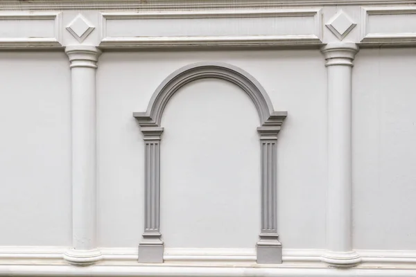 Arc stucwerk op de muur — Stockfoto