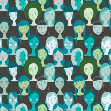 Pantone 'un renginde, kusursuz desenli, basit, minimalist kadınları yönlendir. Tekstil, moda baskıları, kağıt arkaplan, kırtasiye ve talep ürünleri üzerine baskı için mükemmel