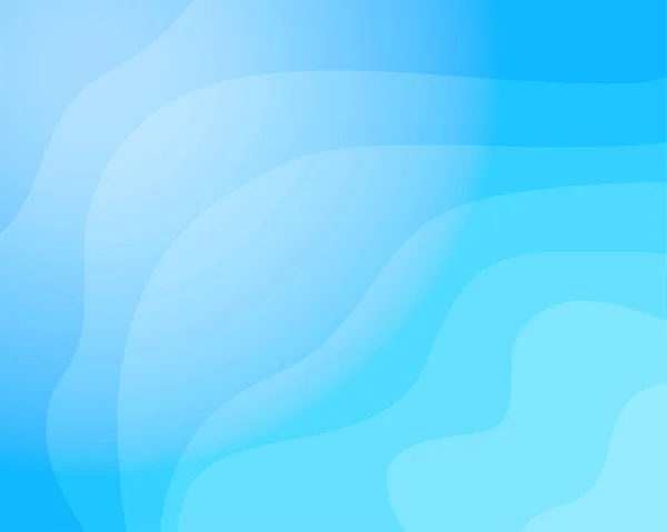 Wave curve concept abstract with blue background — 스톡 벡터
