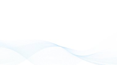 Açık mavi çizgiler zigzag dalga konseptini soyut arkaplan vektörüyle harmanlıyor