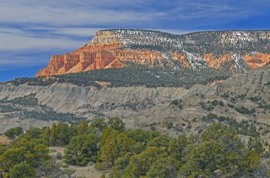 Landscape of the Pink Cliffs, Grand Staircase Escalante National Monument, Utah, USA clipart