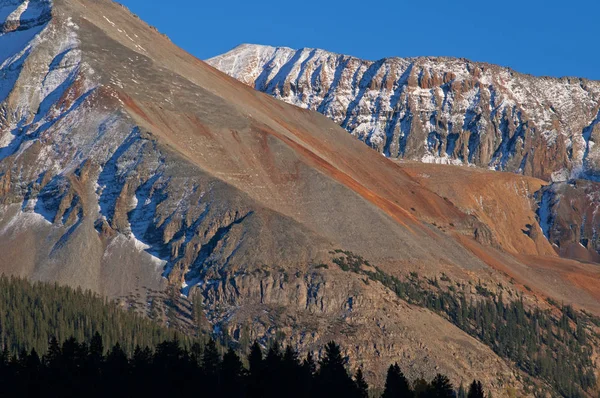 Paisaje Otoñal Cerca Del Atardecer Cordillera San Juan Colorado — Foto de Stock