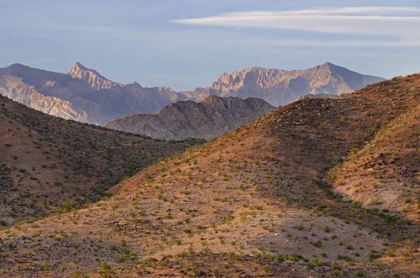 Pouštní Krajina Národní Rekreační Oblast Lake Mead Las Vegas Nevada — Stock fotografie