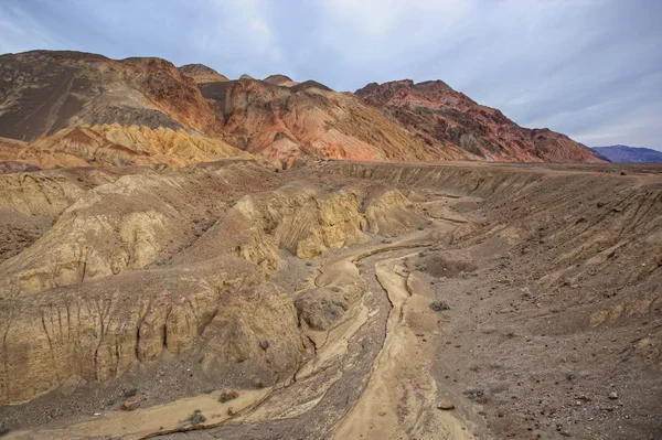 Paysage Désertique Palette Artiste Death Valley National Park Californie États — Photo