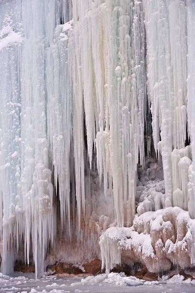 Landscape Exterior Ice Cave Grand Island National Recreation Area Lake — Stock Photo, Image