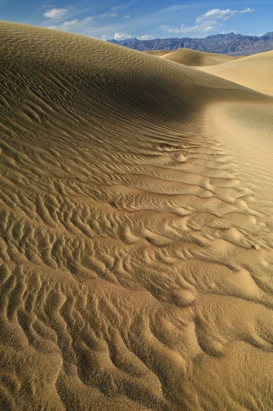 Landschaft Der Mesquite Flachen Sanddünen Death Valley Nationalpark Kalifornien Usa — Stockfoto