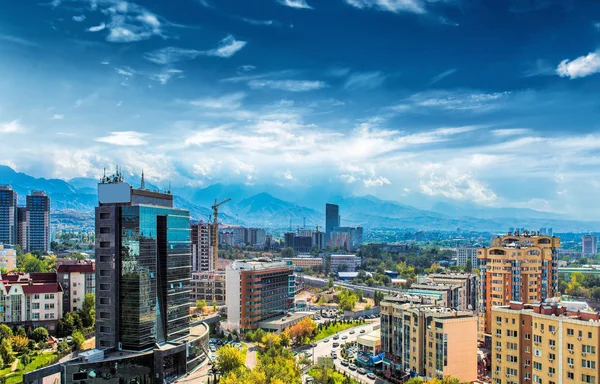 Almaty City View Kazakhstan Central Asia — Stock Photo, Image