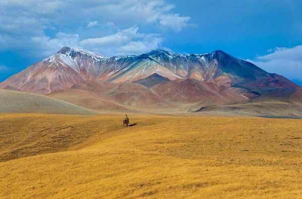 Paesaggio Naturale Del Kazakistan Trans Ili Alatau Altopiano Assy — Foto Stock