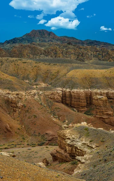 Blick Auf Die Berge Kasachstans — Stockfoto