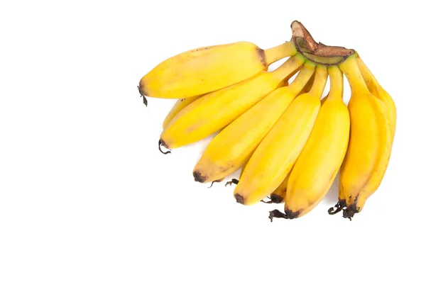 Türkische Bananen auf weißem Hintergrund — Stockfoto