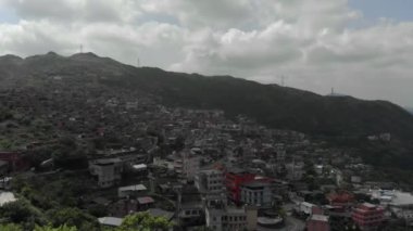 Jiufen, hava görünümünü de yazım Jioufen ya Chiufen. Bir dağ alan Ruifang bölgesinde, New Taipei City