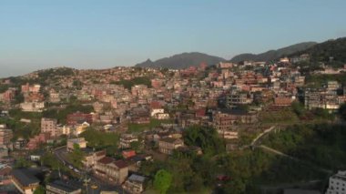 Jiufen, hava görünümünü de yazım Jioufen ya Chiufen. Bir dağ alan Ruifang bölgesinde, New Taipei City