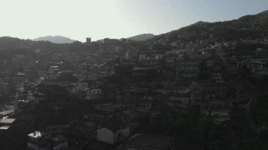 Jiufen, hava görünümünü de yazım Jioufen ya Chiufen. Bir dağ alan Ruifang bölgesinde, New Taipei City