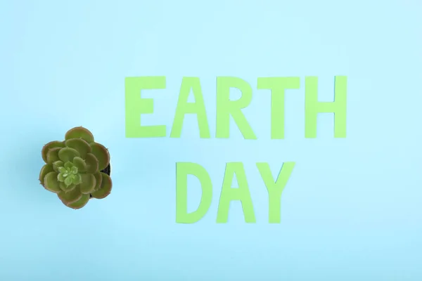 Composition on the theme of Earth Day.