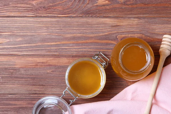 Honey Table Top View — Stock Photo, Image