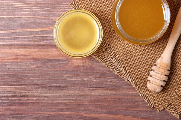 Honey Table Top View — Stock Photo, Image