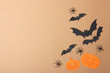 Cadılar Bayramı arka plan görüntüsü. Metin için yer