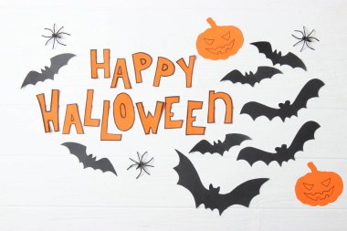 Cadılar Bayramı arka plan görüntüsü. Metin için yer