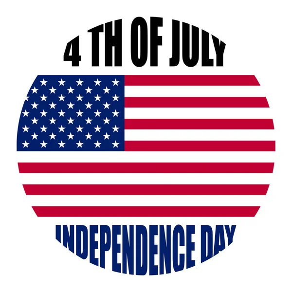 Independence Day Verenigde Staten — Stockvector