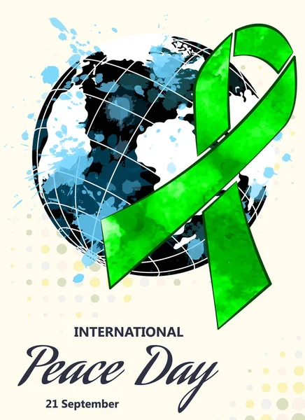 Міжнародний день миру — стоковий вектор