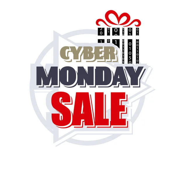 Cyber Monday. sales, discounts — Stock Vector