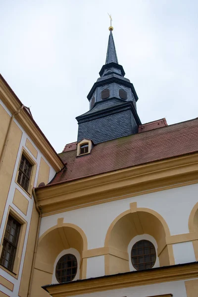 드레스덴 근처에 있는 독일의 모르츠 부르크 성 — 스톡 사진