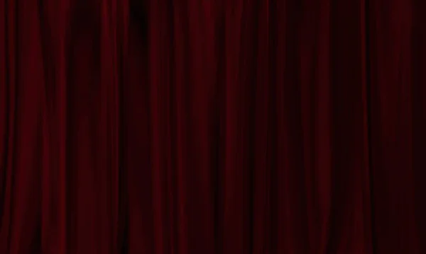 Red curtain graphic design for background.