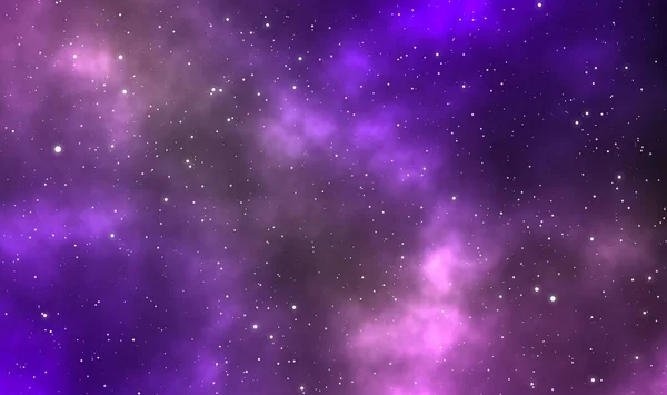 Uzay Kaçışı Illüstrasyon Astronomi Grafik Tasarımı Derin Evrende Nebula Parlayan — Stok fotoğraf