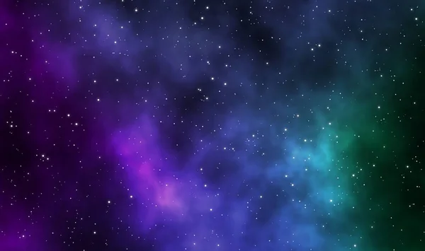 Uzay Kaçışı illüstrasyonu astronomi grafik galaksi tasarımı arka planı derin evrendeki renk bulutsusu ve yıldız alanı.
