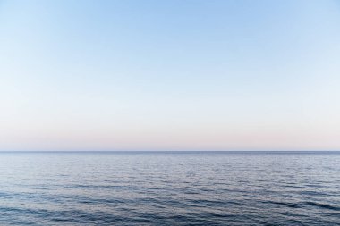 Mavi deniz dalgaları yumuşak yüzey