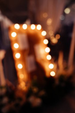 Restorandaki müşteri Bokeh ile arka planı bulanık