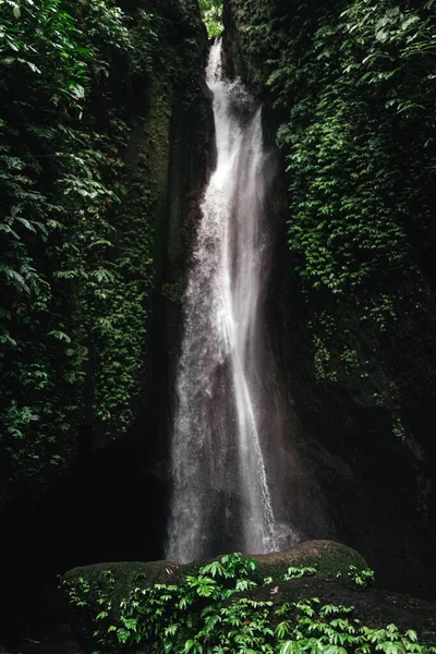 Bela cachoeira na floresta tropical. — Fotografia de Stock