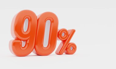 3D tasarım çizimi% 90. reklam pankartları,