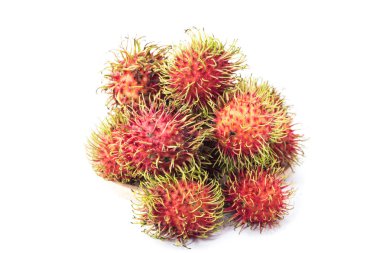 Asya meyve rambutan veya negrito