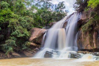 Ulusal şelale dostluk Tayland - Laos