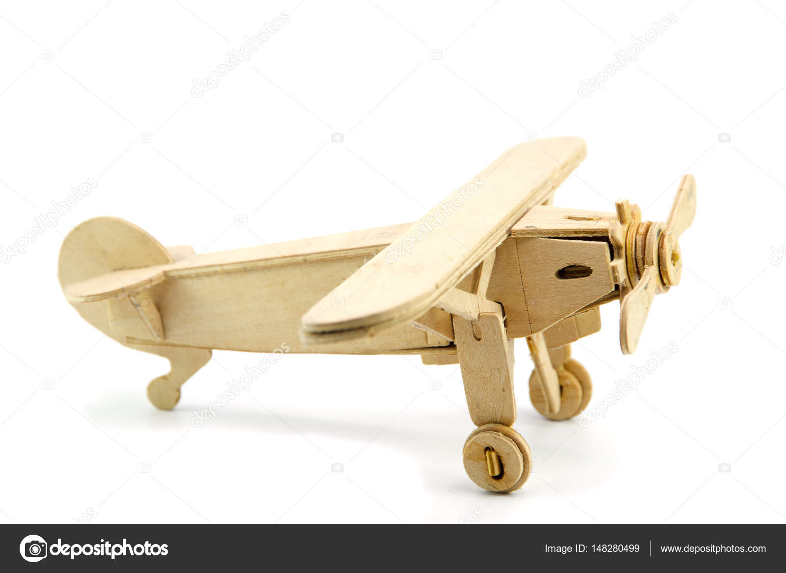 airplane made of wood