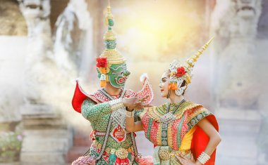 Ramayana Destanı Tay klasik maske dansı