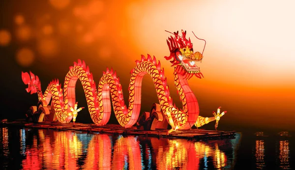 Dragon Nouvel An chinois — Photo