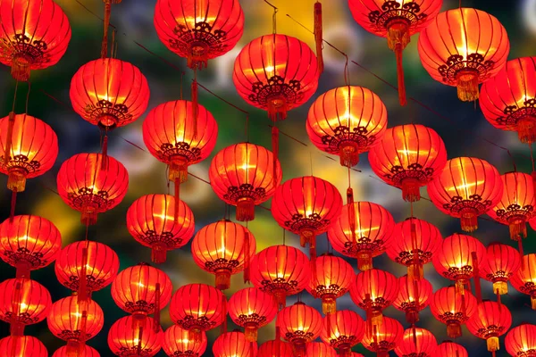 Lanternas de ano novo chinês — Fotografia de Stock