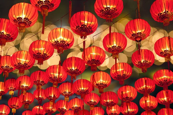Chińskie lampiony noworoczne — Zdjęcie stockowe
