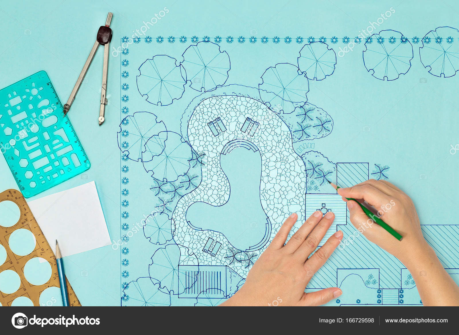 Landscape Architecture Blueprints